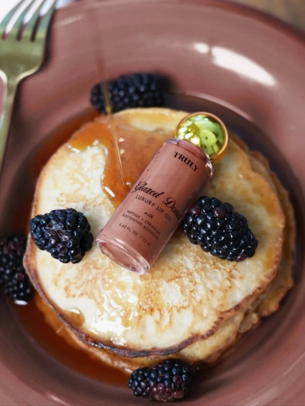 New TRULY Glazed Donut Luxury Lip Oil 12 Ml